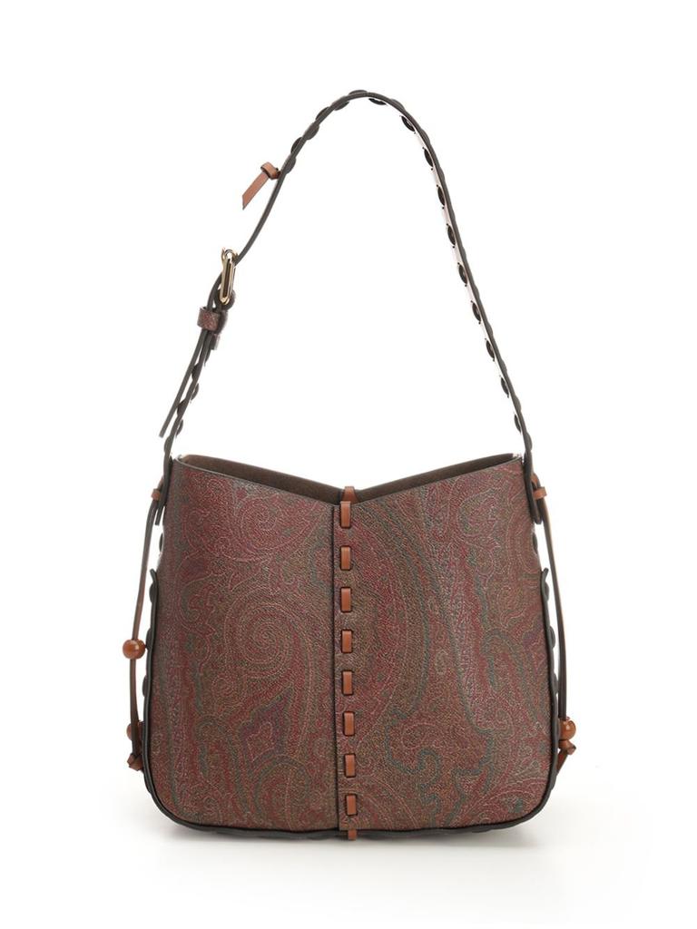 【送料&関税込】Etro Drya Arnica 1984 Shoulder Bag ETRO Drya Arnica 1984 Shoulder Bag In Coated Canvas