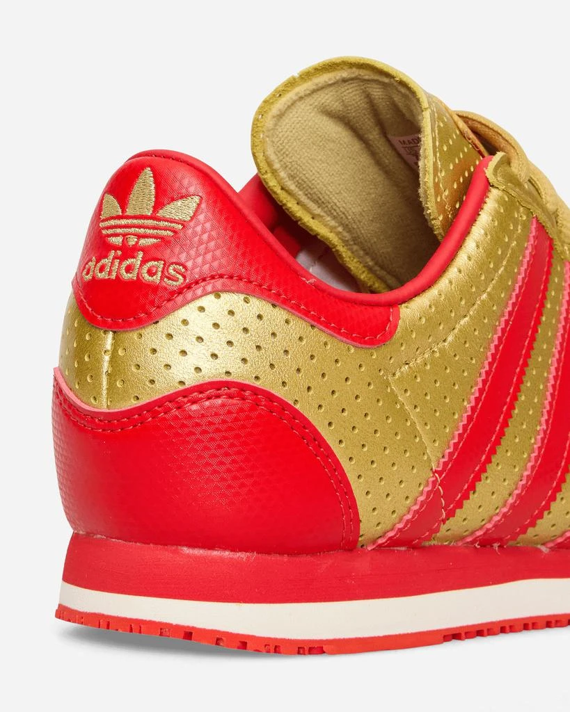 Adidas Galaxy OG Sneakers Gold Metal / Red / Off White 6