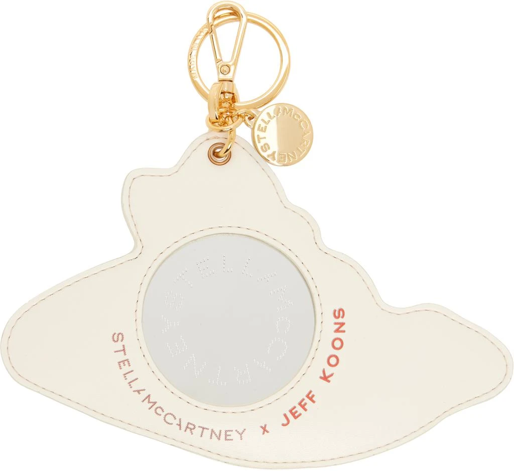 Stella McCartney White Jeff Koons Edition 
Slippery When Wet
 Keychain 2