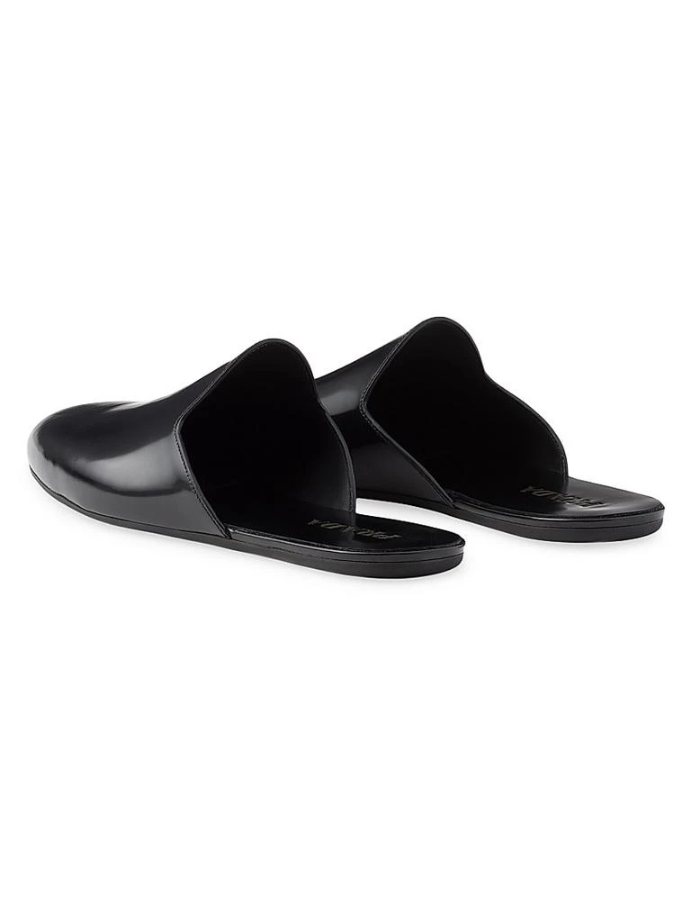 Prada Brushed Leather Slippers 3