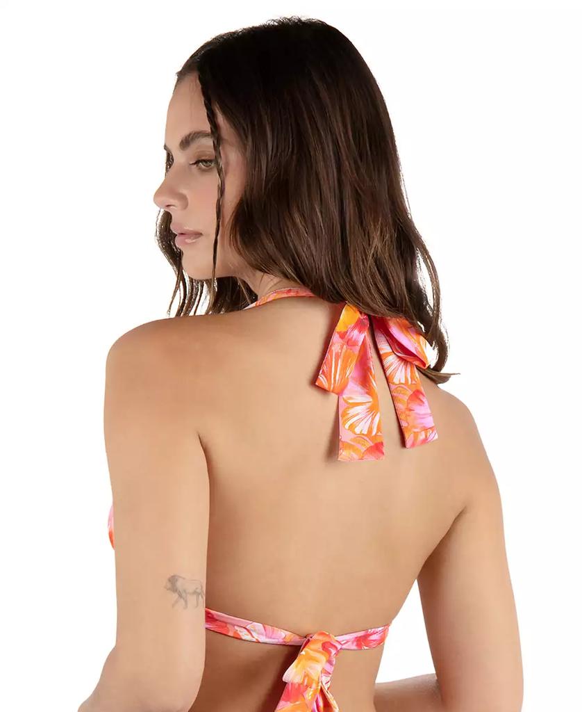 Hurley Juniors' Tropic Dreams Triangle Bikini Top