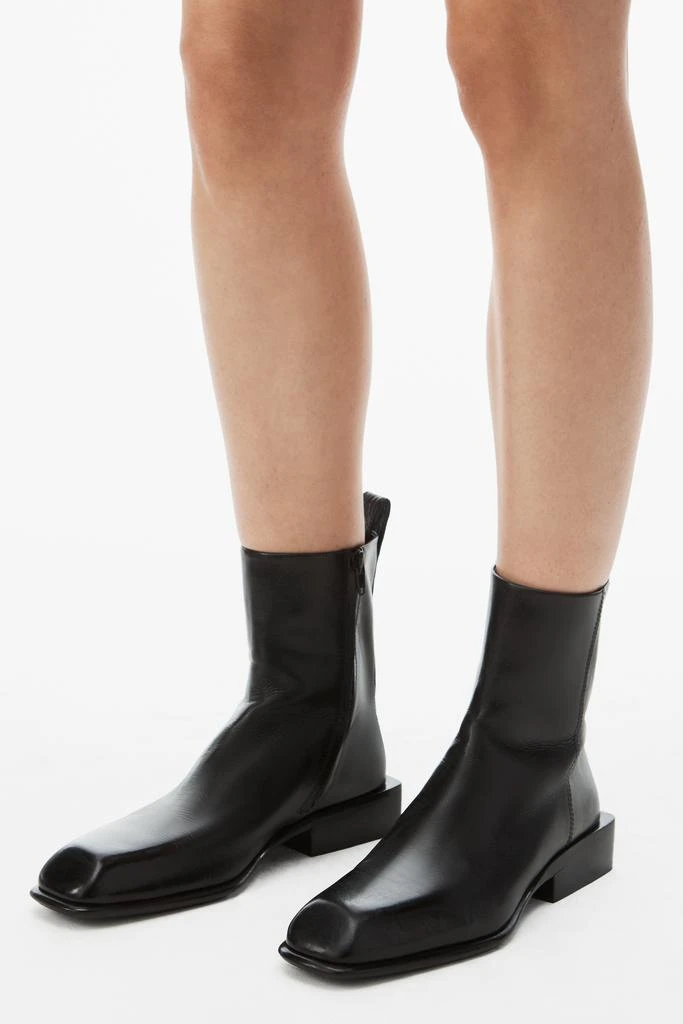Alexander Wang Throttle Ankle Boot in Calf Leather 3