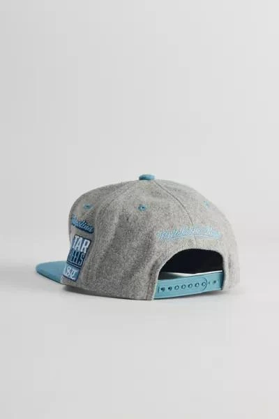 Mitchell & Ness Mitchell & Ness NCAA University Of North Carolina Melton Patch Snapback Hat 3
