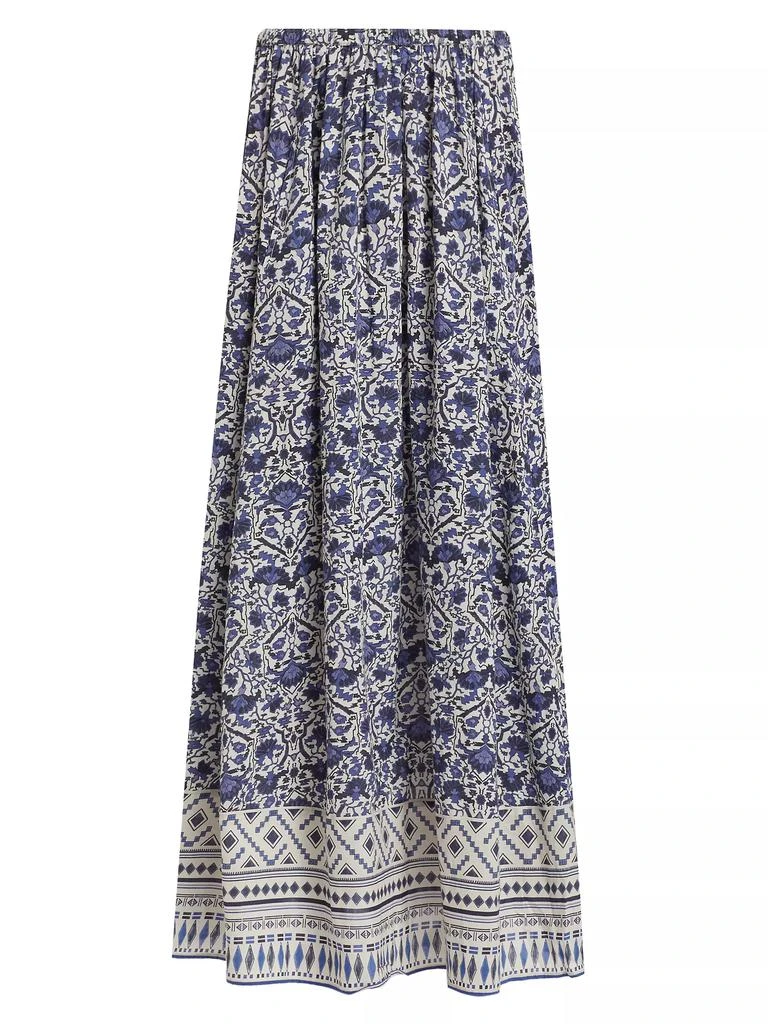 Maria Cher Alvear Mimi Floral Cotton Maxi Skirt 1