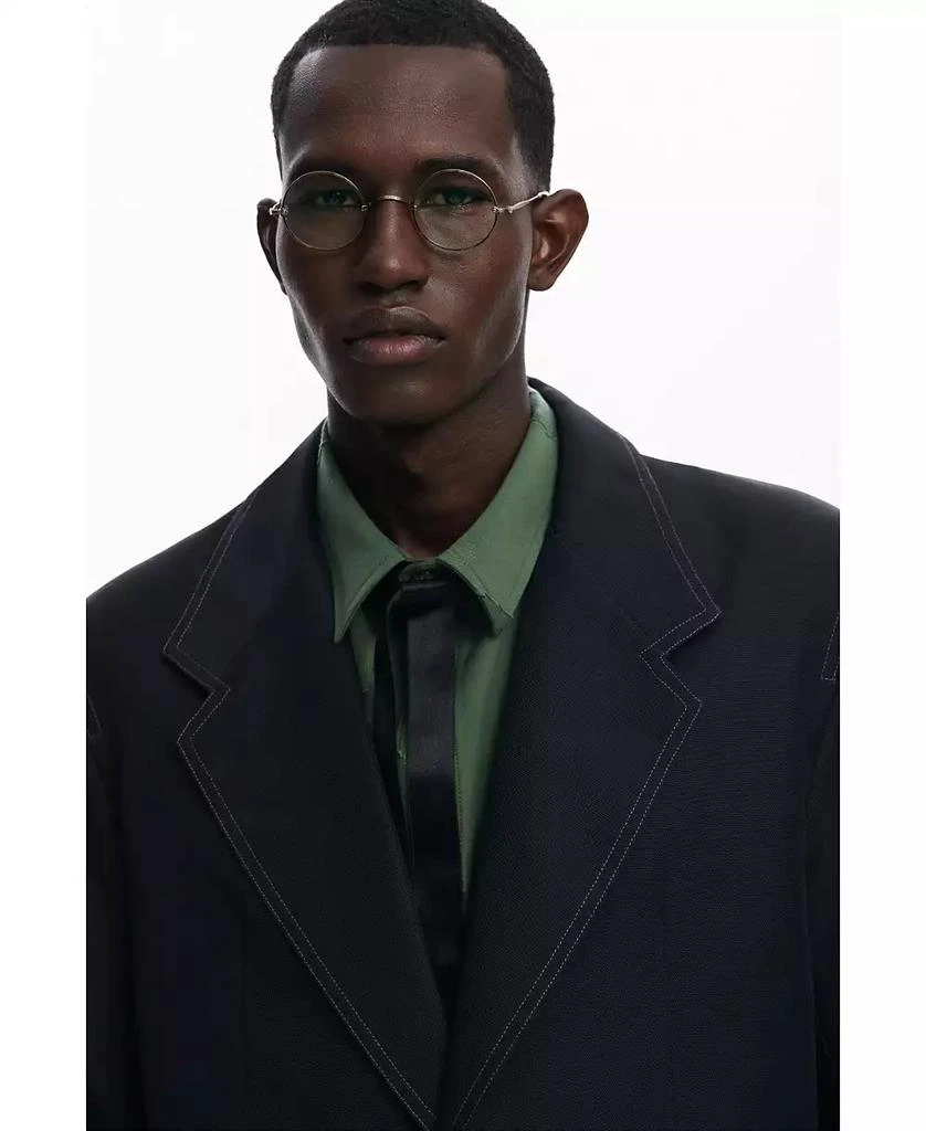 Desigual Men's Blazer with contrast stitching 5