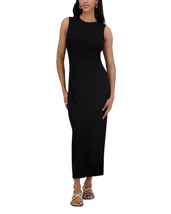 Point Sleeveless Crewneck Straight Dress - Dresses & Skirts - Free Shipping - BeyondStyle Point Sleeveless Crewneck Straight Dress - Dresses & Skirts - Free Shipping - BeyondStyle