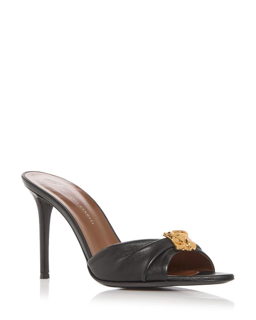 Giuseppe Zanotti Women's Clandestino Nugget Slide Sandals 1