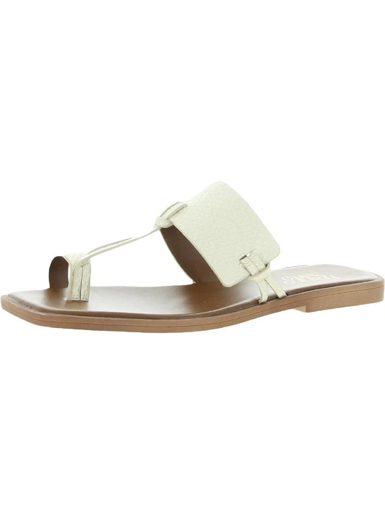 Franco Sarto Milly Womens Padded Insole Slip On Flat Sandals 5