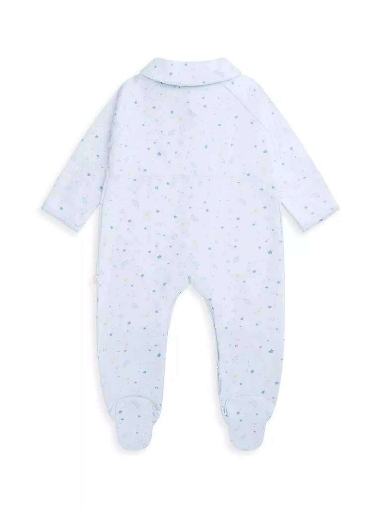 Marie Chantal Baby Girl's Star &amp; Crown Footie 2