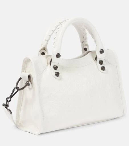 Balenciaga Le City Mini leather shoulder bag 4