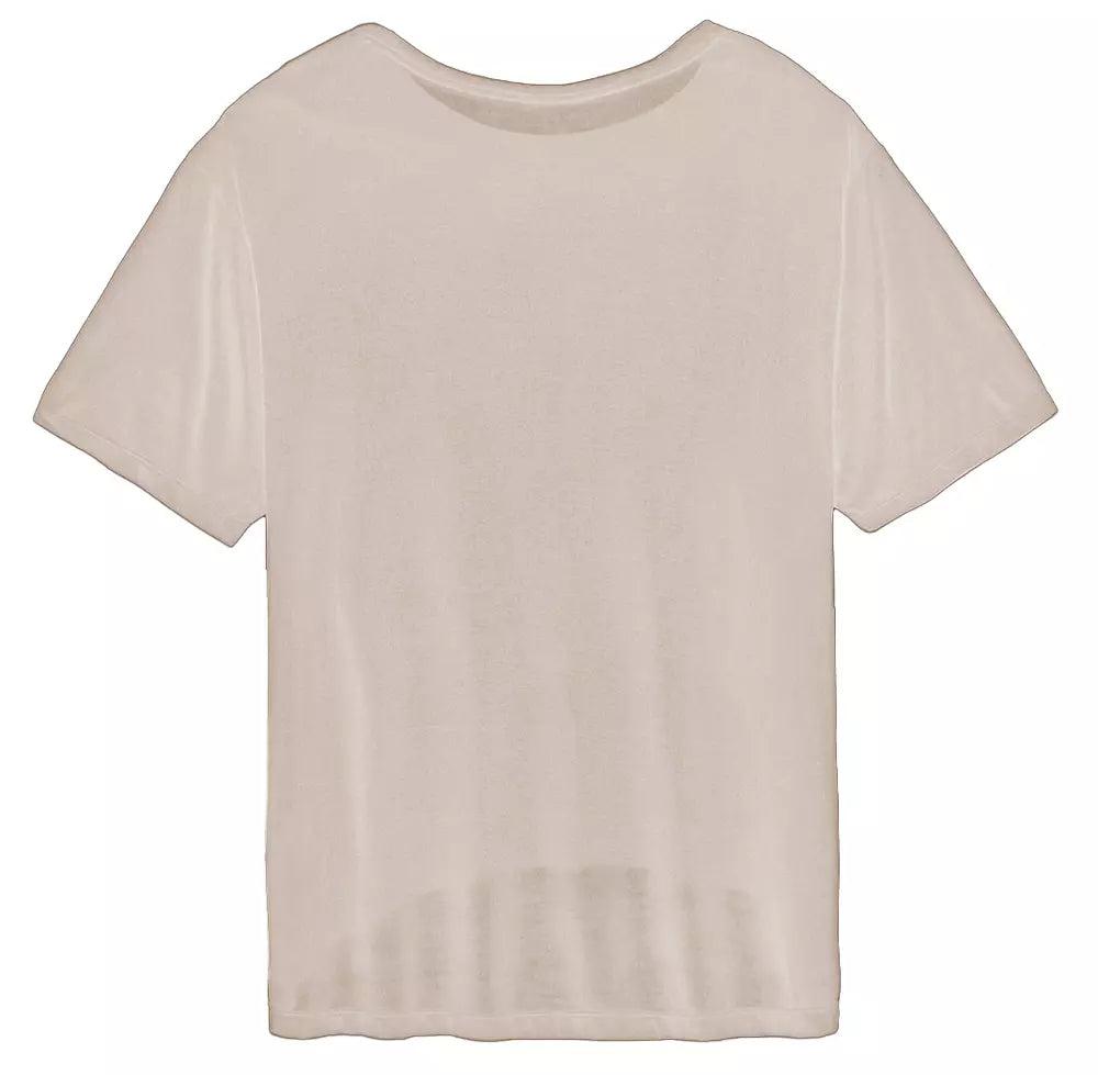 HINNOMINATE Hinnominate Beige Modal Tops 
T-Shirt