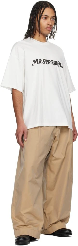 mastermind JAPAN White Boxy 'Destiny' T-shirt 4