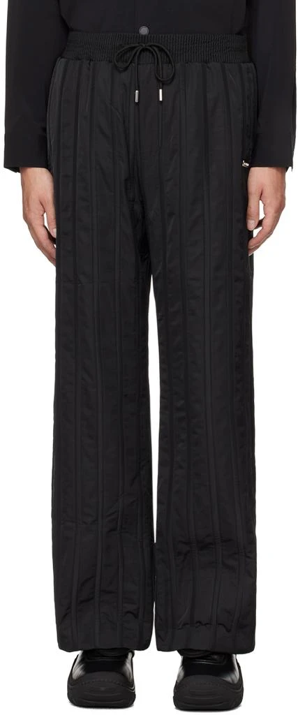 Han Kjobenhavn Black Panel Track Pants - Joggers - BeyondStyle