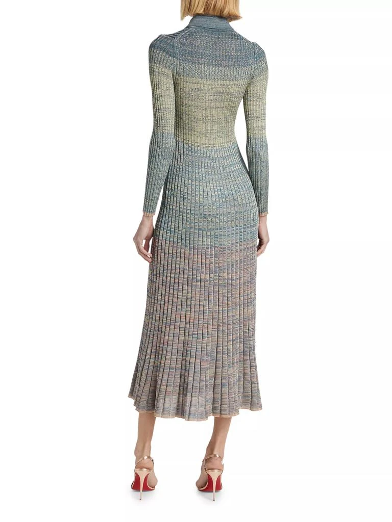 Zimmermann Story One Rib-Knit Midi-Dress 5
