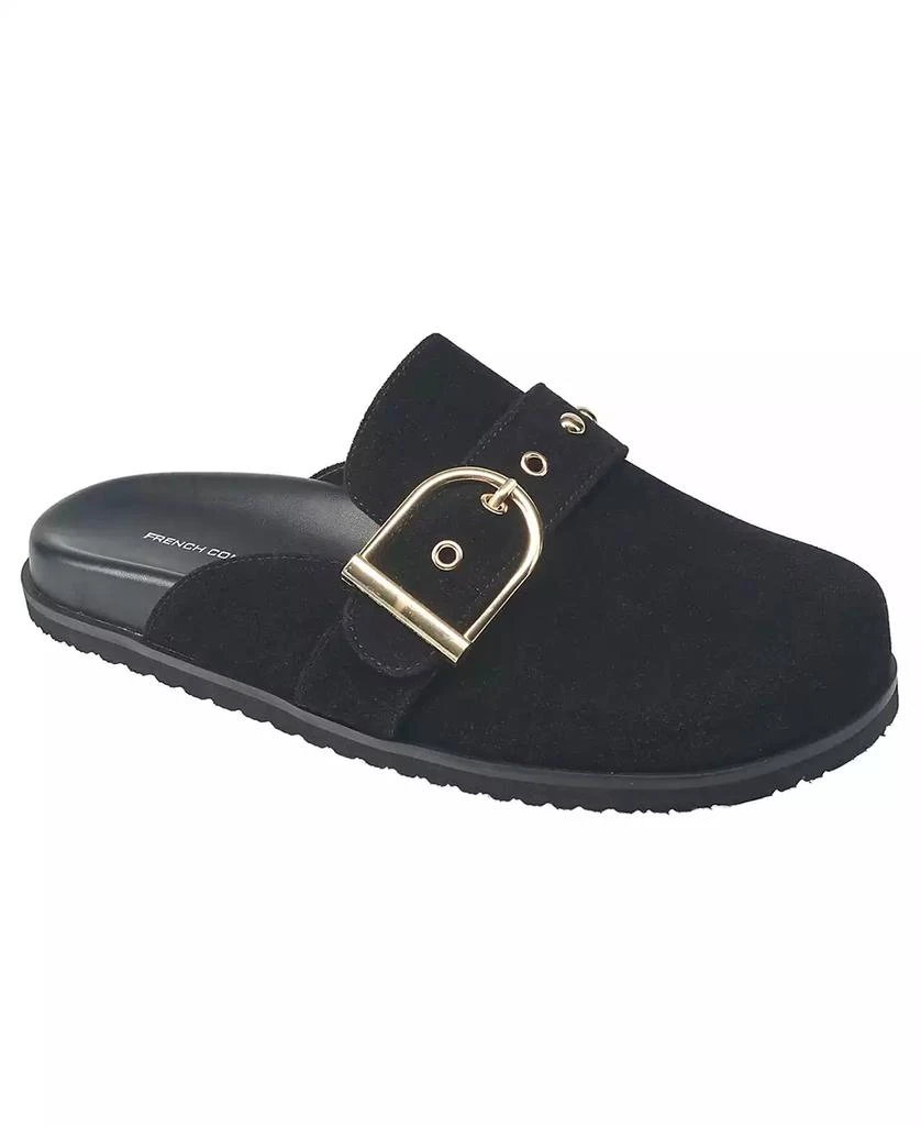 French Connection Women's Reina Buckle Strap Clogs 1