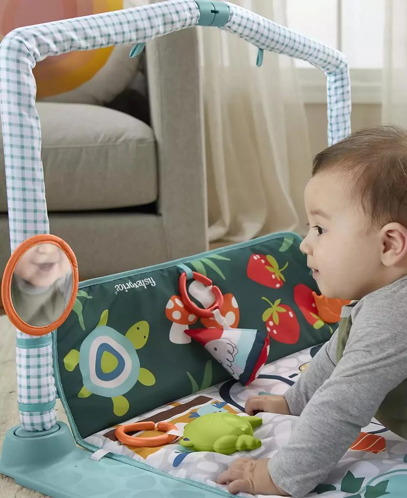 Fisher Price 3-in-1 Baby Gym with Tummy Time Playmat, Tunnel and Toys, Crawl Play Activity Gym 3