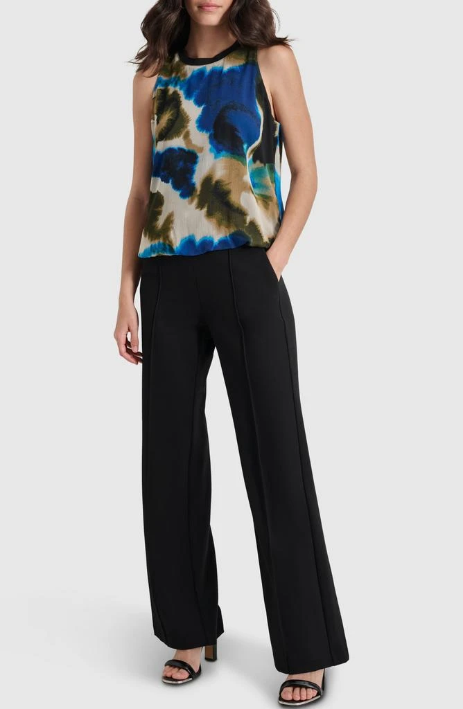 DKNY Bubble Hem Sleeveless Chiffon Top 5