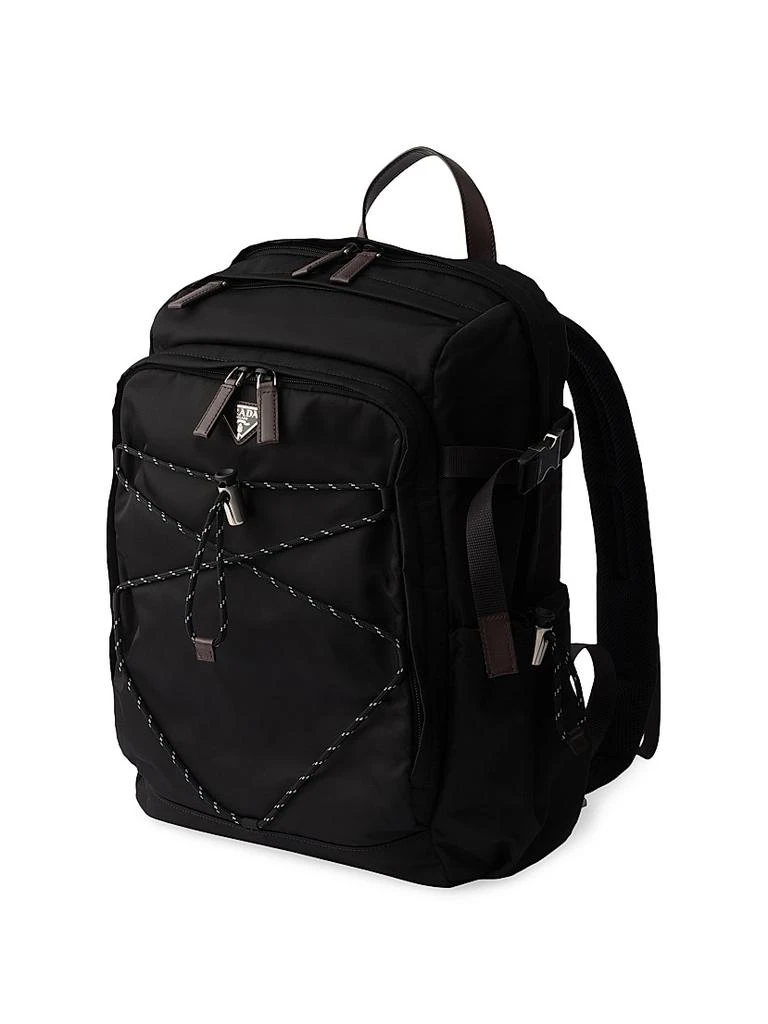 Prada Re-Nylon and Leather Backpack 2