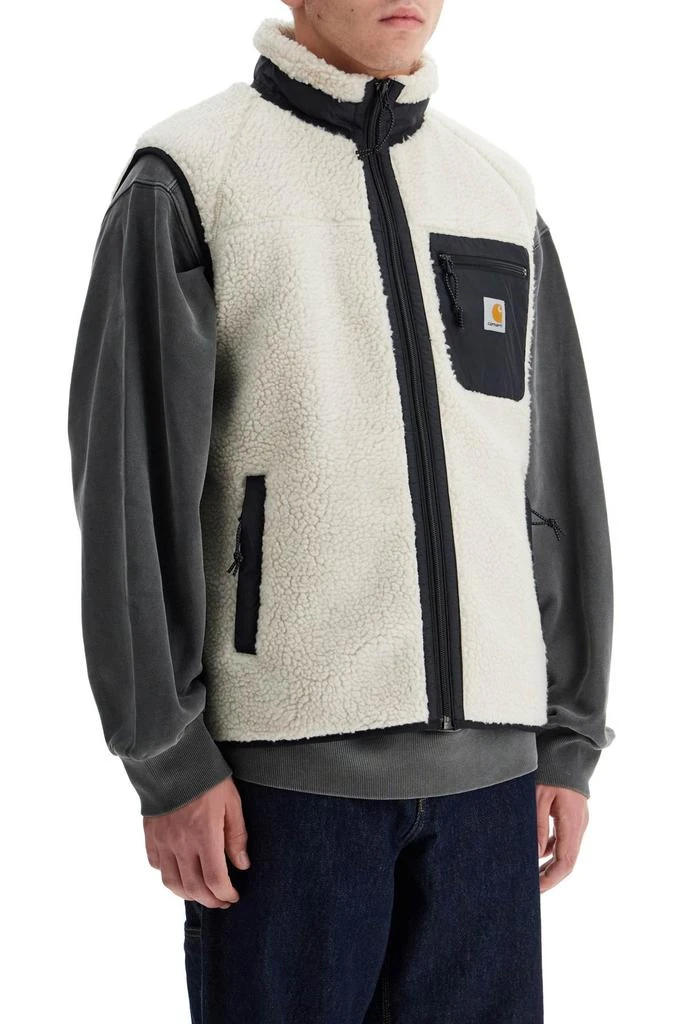 Carhartt WIP Prentis Liner Vest In Sherpa Fleece 1