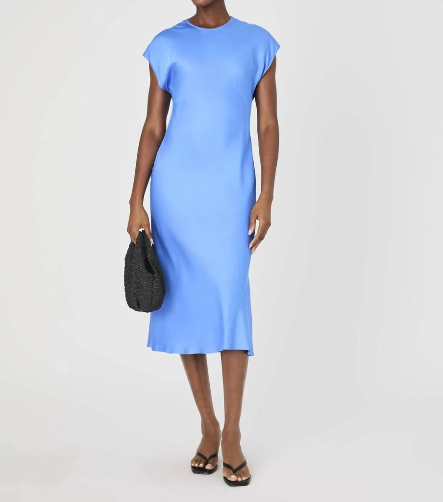 sachin and babi light blue dress Calvin Klein Dress/solid Style Dress/formal Style Dress/blue Formal Dress/midi  Coctail Dress/party Dress/evening Dress/dress With Zipper/