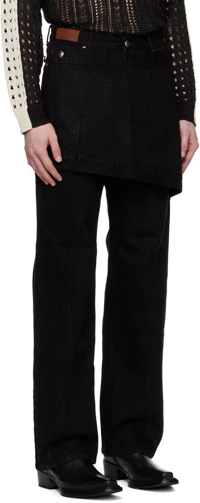 ANDERSSON BELL Black Glen Overdyed Jeans 4