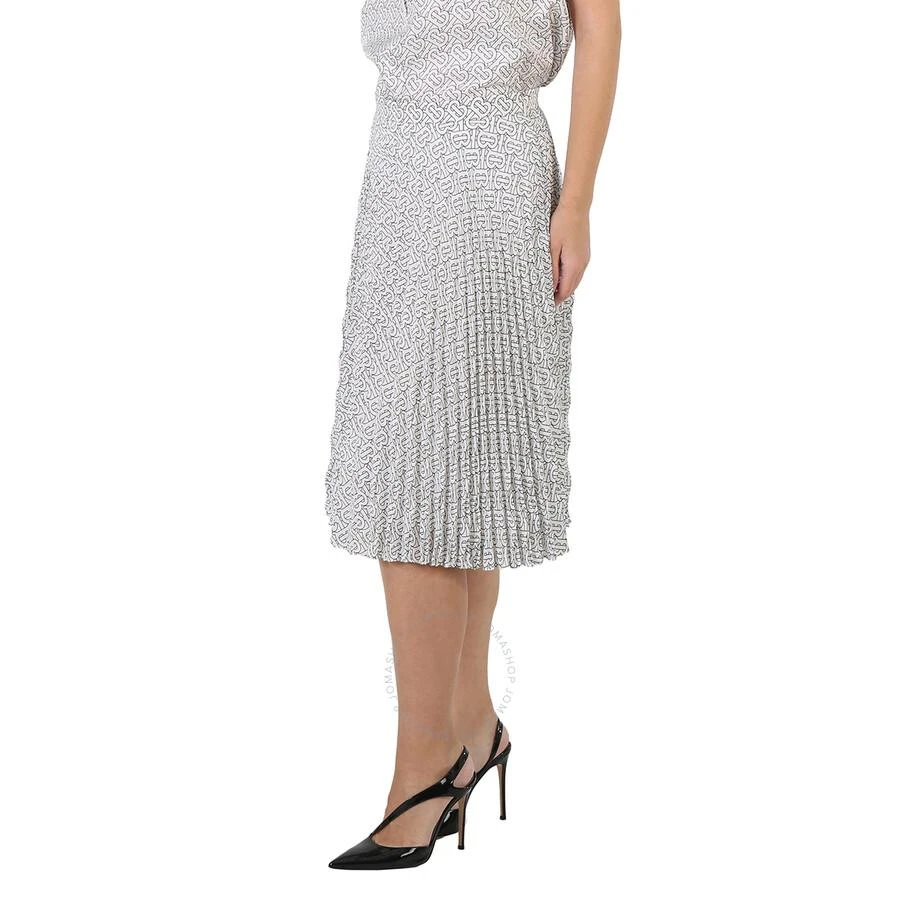 Burberry Burberry Ladies TB Monogram Pleated High-waist Skirt, Brand Size 4 (US Size 2) 3