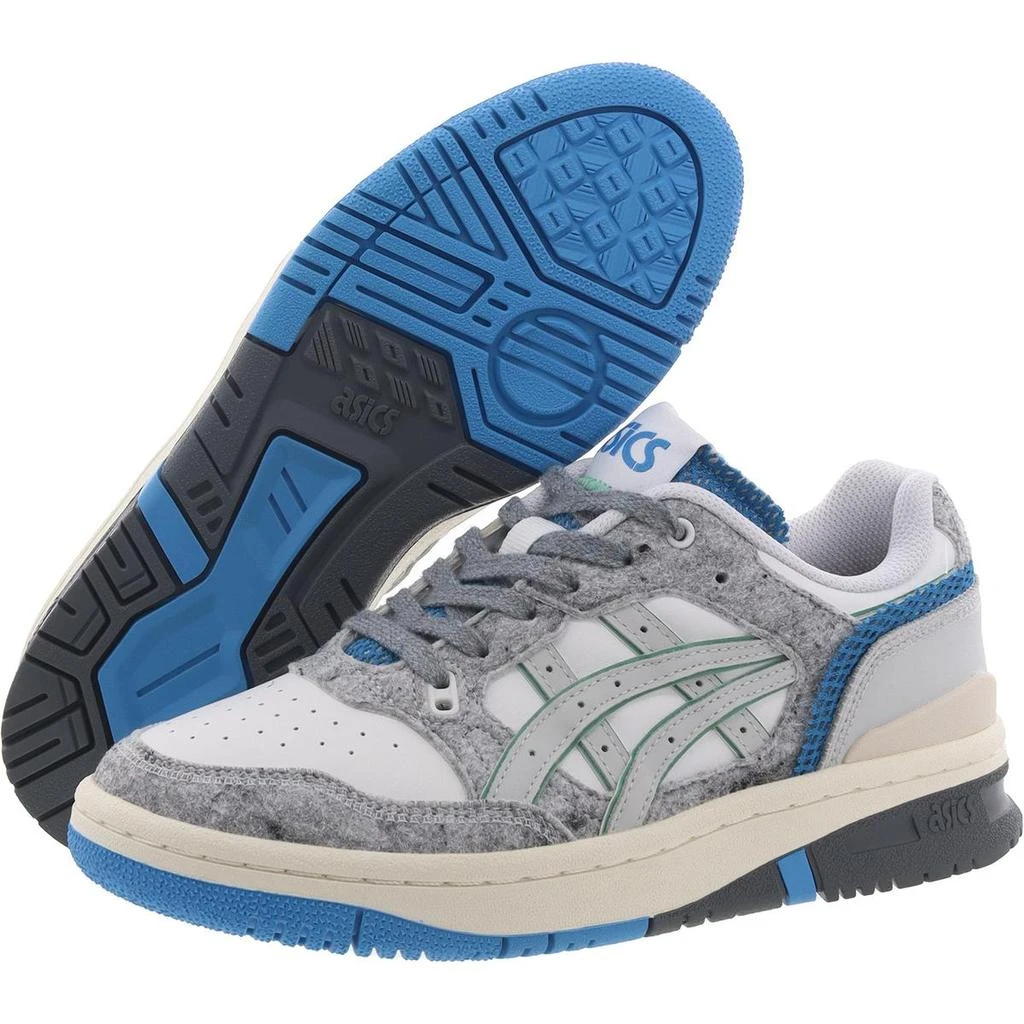 Asics EX89 Mens Faux Leather Lace-Up Casual And Fashion Sneakers 3