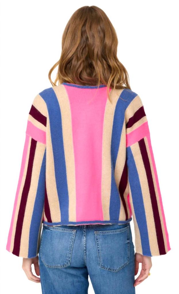 KERRI ROSENTHAL Beau Cardigan In Multi