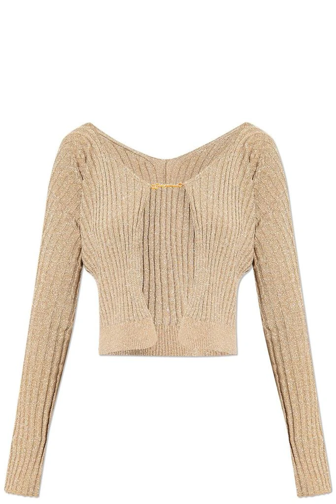 Jacquemus Jacquemus Pralu Glitter Cardigan 1