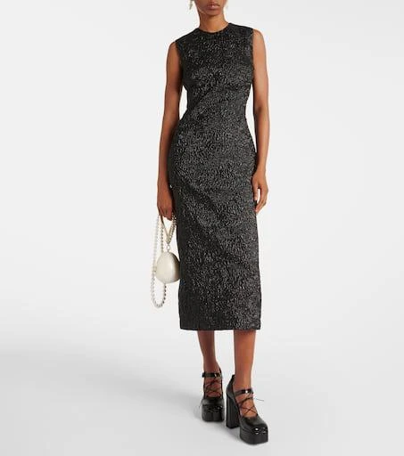 Simone Rocha Cloqué midi dress 2