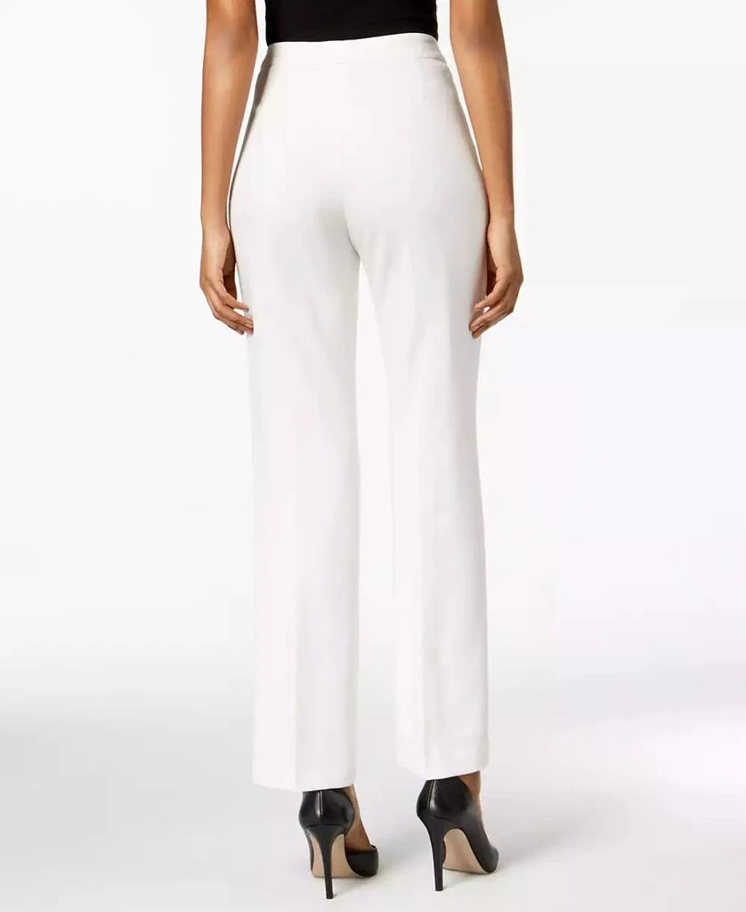 Kasper Straight-Leg Modern Crepe Dress Pants 2