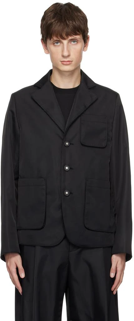 ADER error Black Bellows Pocket Blazer 1