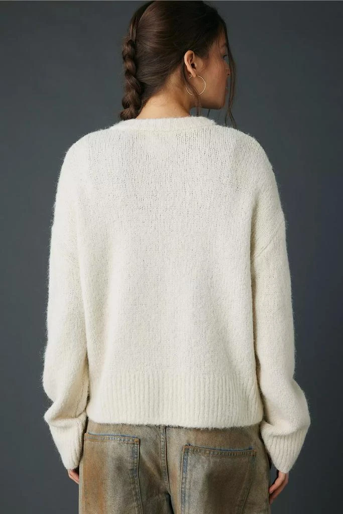 BDG BDG Becca Cottage Printed Brushed Knit Oversized Cardigan 4