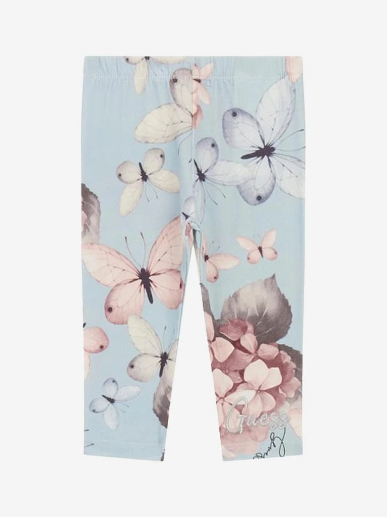 GUESS Baby Girls Legging Set in Pink 4