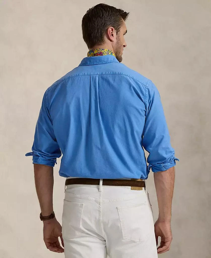 Ralph Lauren Men's Big & Tall Garment-Dyed Oxford Shirt 2