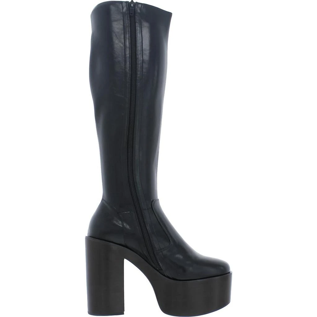 Jeffrey Campbell CHICA Womens Leather Bock Heel Knee-High Boots 2