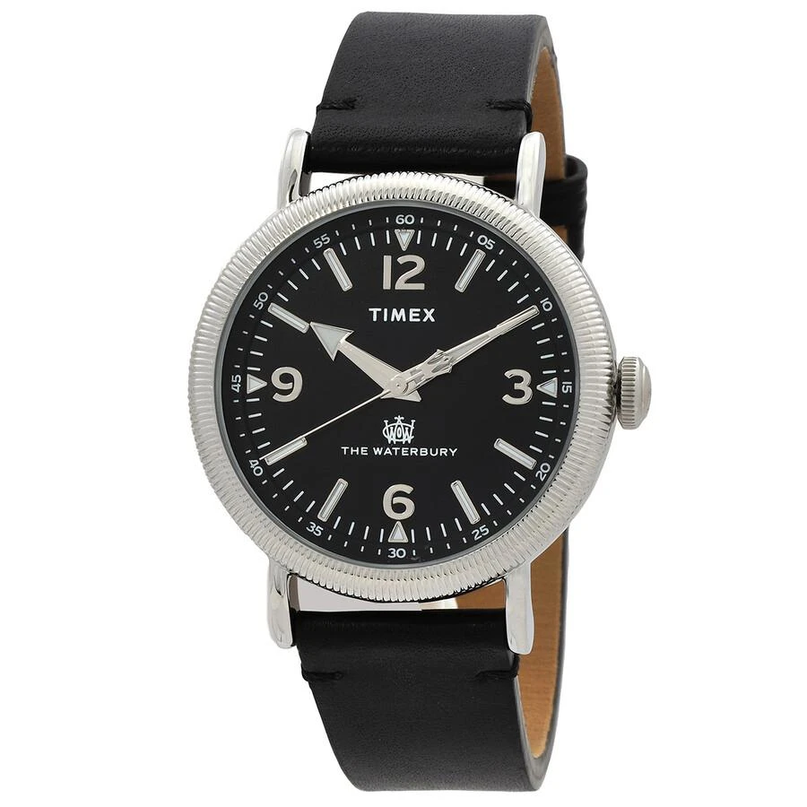 Timex Waterbury Standard Quartz Black Dial Men
s Watch TW2W20200