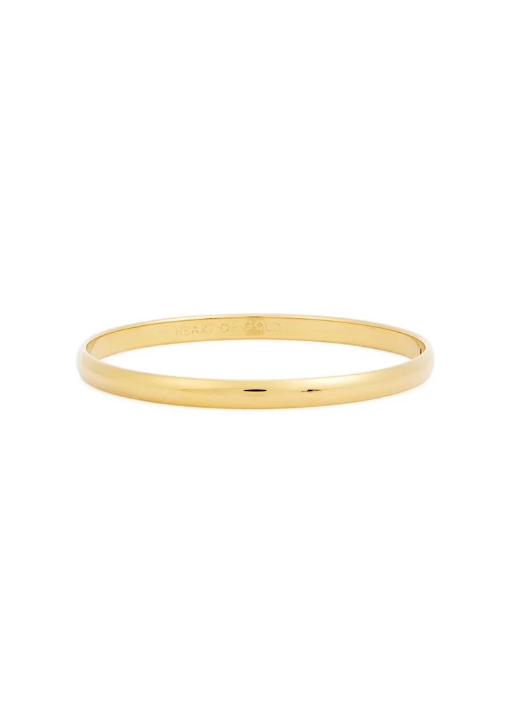 Kate Spade Idiom 14kt gold-plated bangle 3