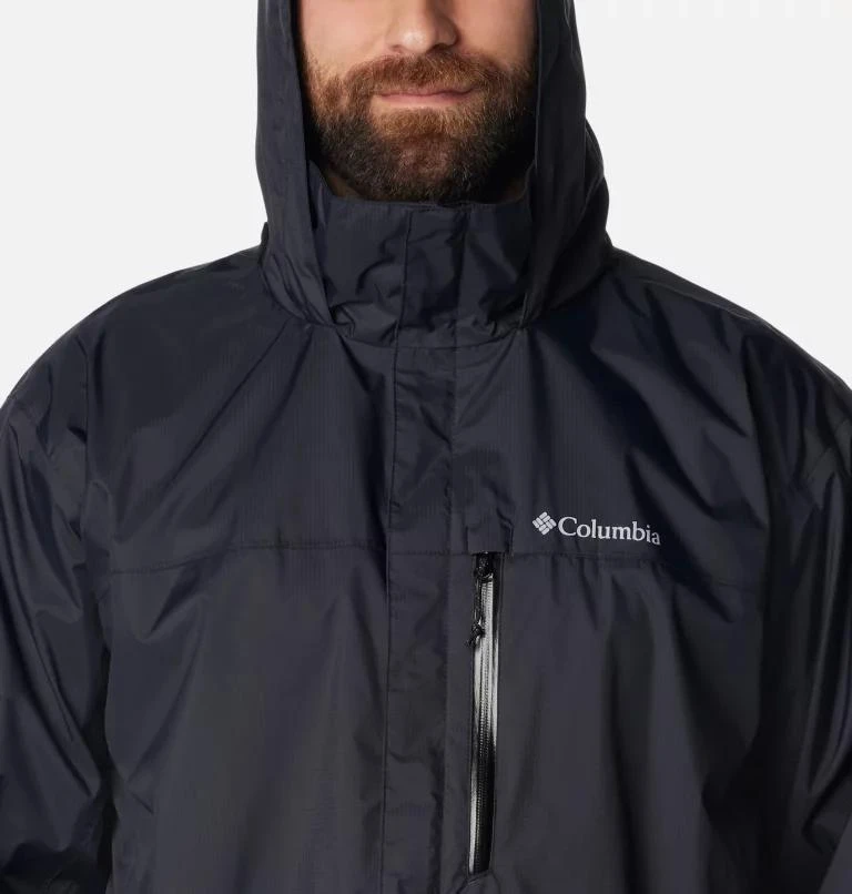 Columbia Columbia Men's Pouration  Rain Jacket - Big- 4