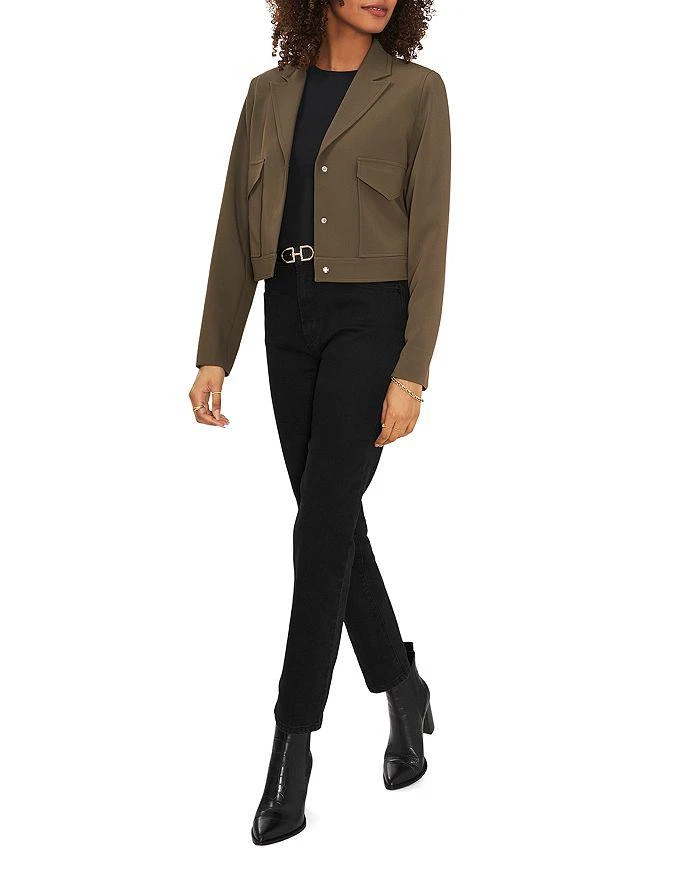 Vince Camuto Cropped Notch Collar Blazer 3
