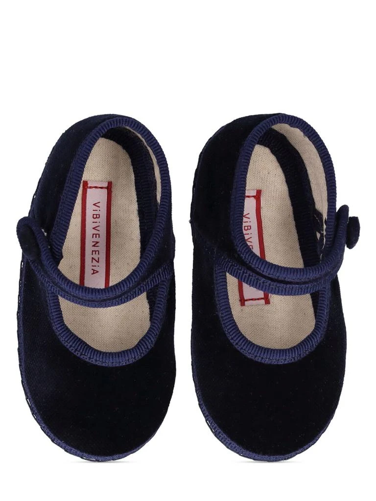 VIBI VENEZIA Velvet Mary Jane Pre-walker Shoes 1