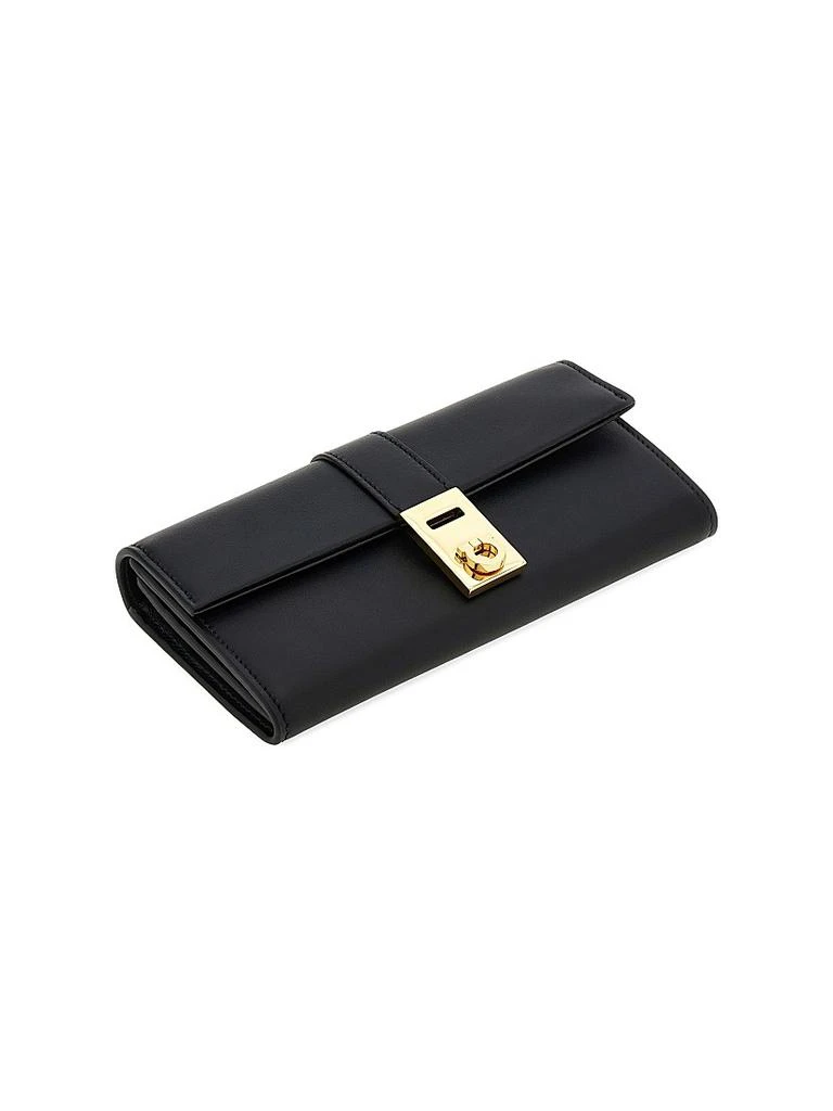 Salvatore Ferragamo Hug Leather Wallet With Chain 3