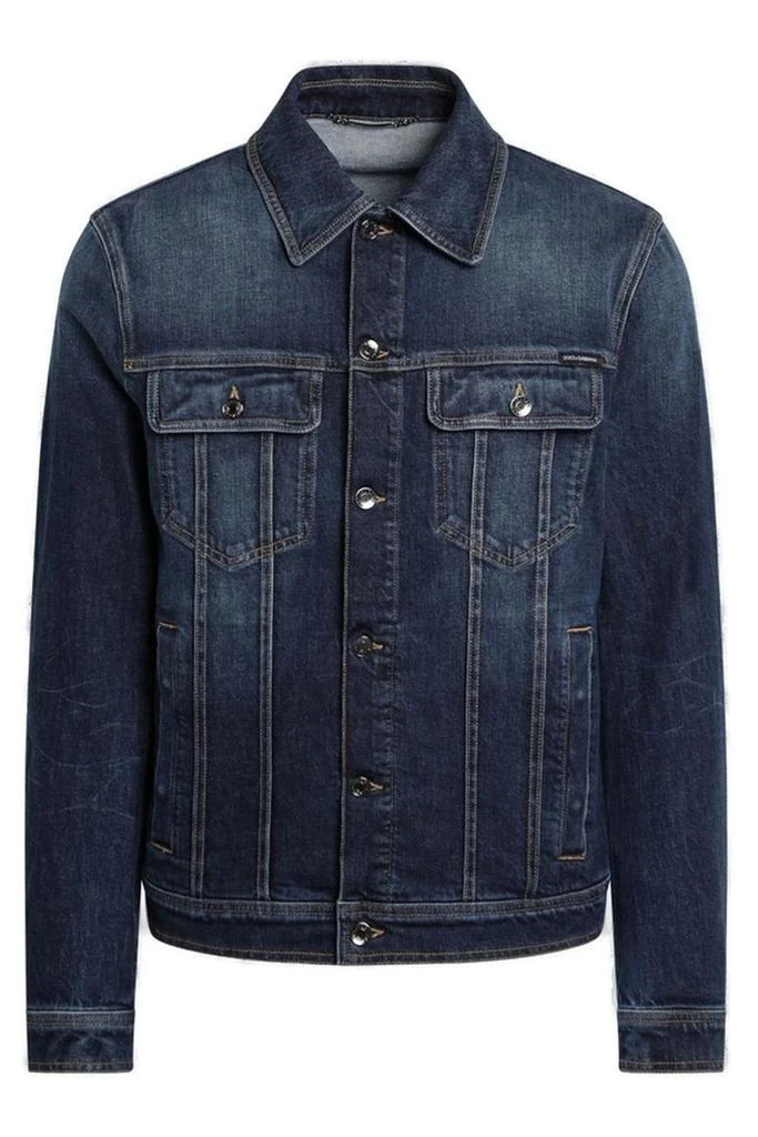 Dolce
Gabbana Dolce
Gabbana Button-Up Denim Jacket from Cettire