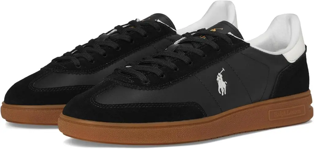 POLO RALPH LAUREN POLO RALPH LAUREN Bedford Leather-Suede Sneakers