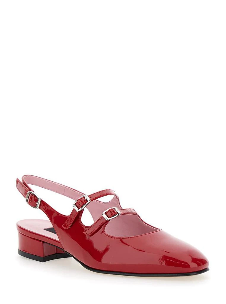 Carel Paris 'Peche' Red Mary Jane Pumps In Patent Leather Woman 2