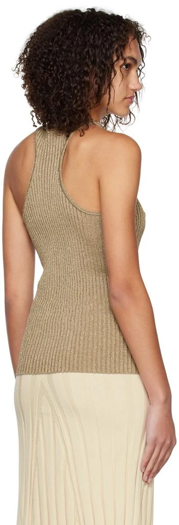 Stella McCartney Gold Sparkle Tank Top 3