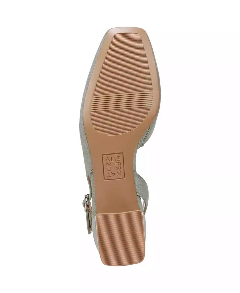 Naturalizer Women's Jayla Mid-Heel Square Toe Slingback Pumps 5