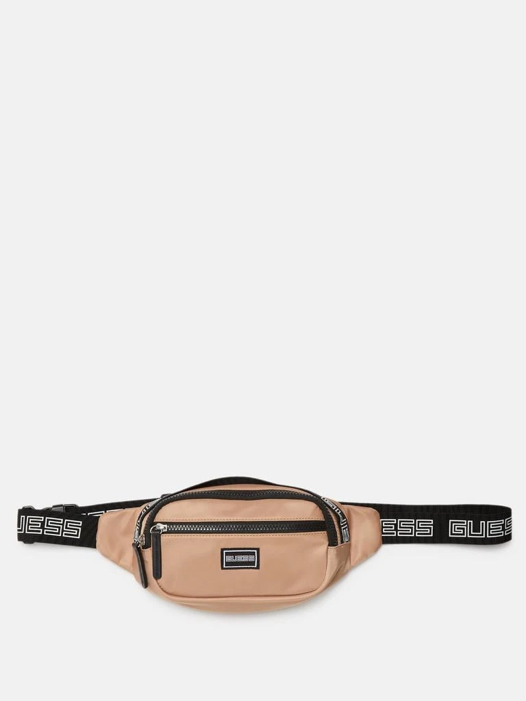 Guess Factory Nylon Logo-Tape Fanny Pack 1