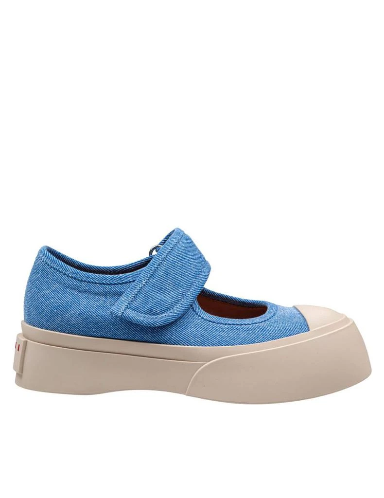 Marni Marni Mary Jane Pablo Sneakers In Denim 1