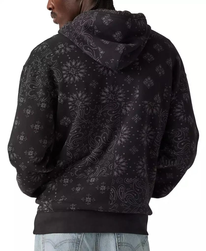 Levi's Men's Jensen Relaxed Fit Bandana Print Long Sleeve Hoodie 2
